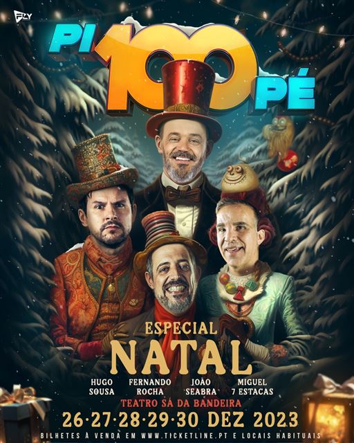 Cartaz Pi100Pé Especial Natal
