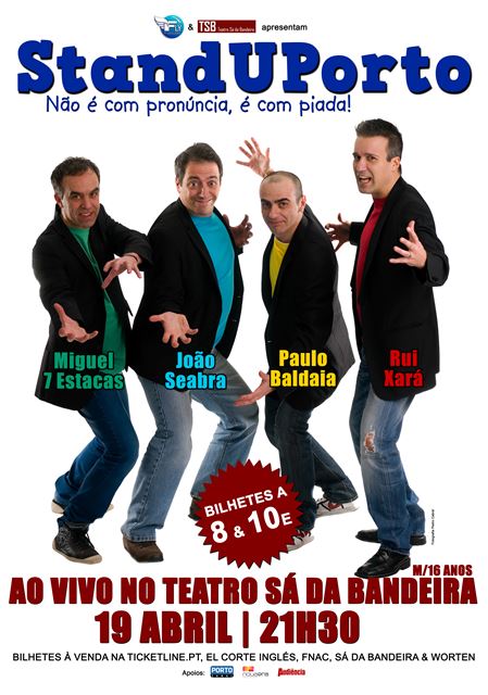 Cartaz StandUPorto